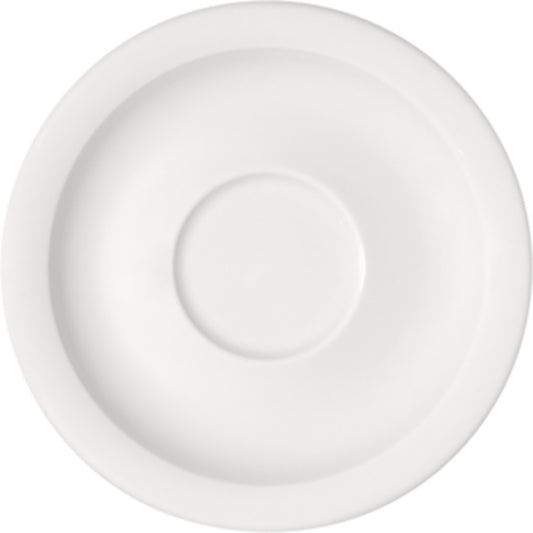 White Saucer 4.8" dia. x 0.6" Dimension by Bauscher