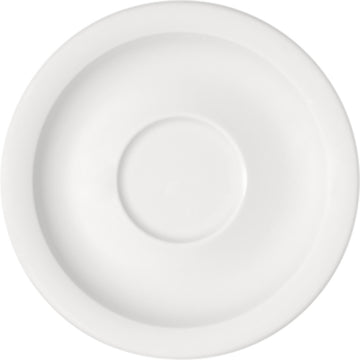 White Saucer 4.8" dia. x 0.6" Dimension by Bauscher