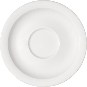 White Saucer 6.1" dia. x 0.7" Dimension by Bauscher