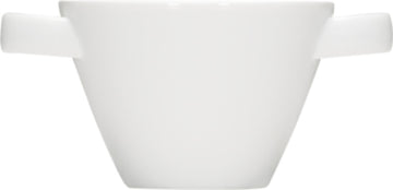 White Cream Soup Cup 3.8" dia. x 2.6" 8.5 oz Enjoy by Bauscher