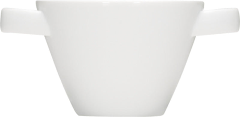 White Cream Soup Cup, Stackable 4.7