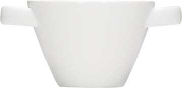 White Cream Soup Cup, Stackable 4.7" dia. x 3.1" 14.9 oz Enjoy by Bauscher