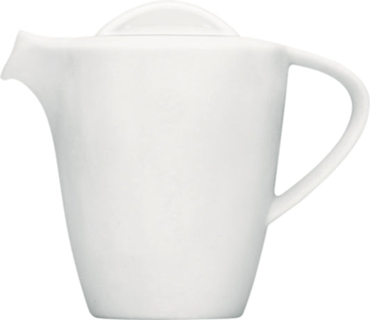 White Coffee Pot 5.5" dia. x 4.7" 10.1 oz Enjoy by Bauscher