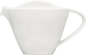 White Teapot 6.7" dia. x 4.3" 13.5 oz Enjoy by Bauscher