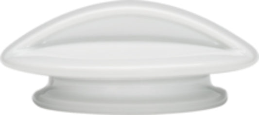 White Teapot Lid 2.9" dia. x 1.2" Enjoy by Bauscher