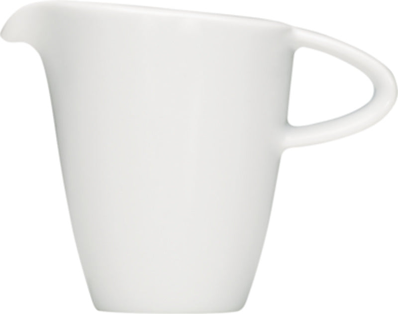 White Creamer With Handle 5.5