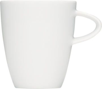 White Mug 3.2" dia. x 3.9" 10.1 oz Enjoy by Bauscher