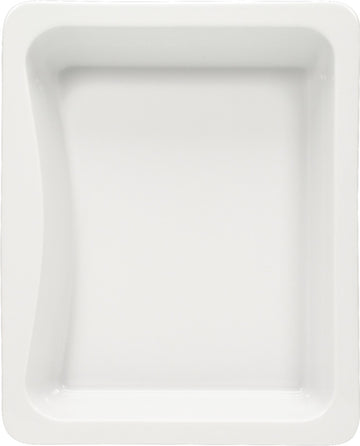 White Gastronorm Tray 12.8" x 10.4" x 3.9" 158.9 oz Buffet by Bauscher
