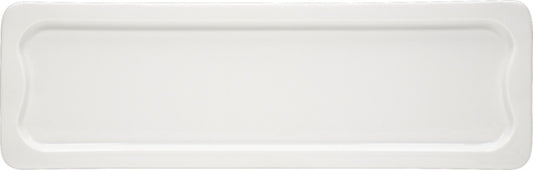 White Gastronorm Tray 20.9" x 6.4" x 0.8" Buffet by Bauscher