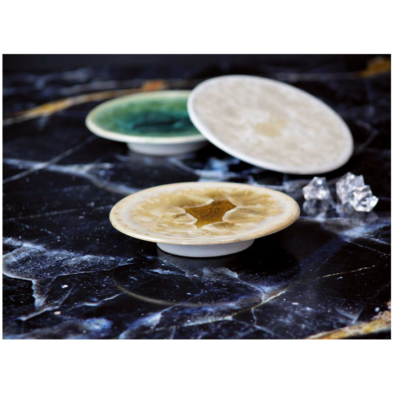 Footed Plate SR1003 B11 A1 5.5" dia. Custom Stocked by Studio Raw
