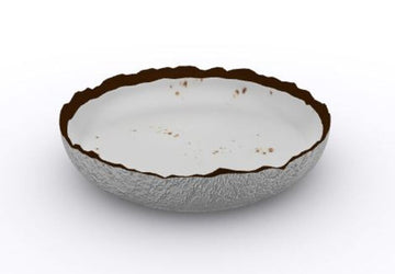 Deep Coupe Plate SRH001 A3 C1 Chip 8.3" dia. Custom Stocked by Studio Raw