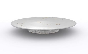 Footed Plate SR1002 A3 C1 8.6" dia. Custo Stocked by Studio Raw