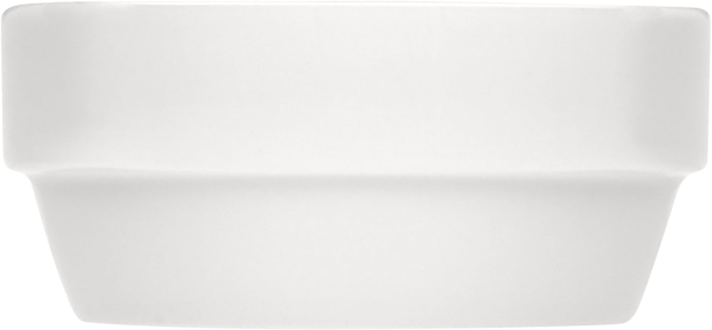 White Creamsoup Cup 4.9" x 4.9" x 2.3" 16.2 oz Bauhaus & B1100 by Bauscher