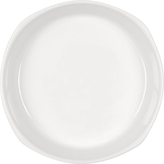 White Rectangular Dish 6.4" x 6.4" x 2" 26.4 oz Bauhaus & B1100 by Bauscher