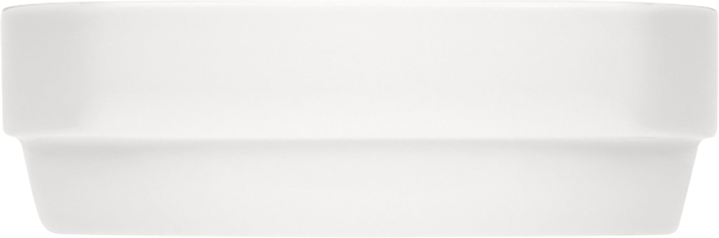 White Rectangular Dish 6.4