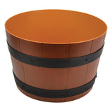 Brown ABS Barrel Bowl 12