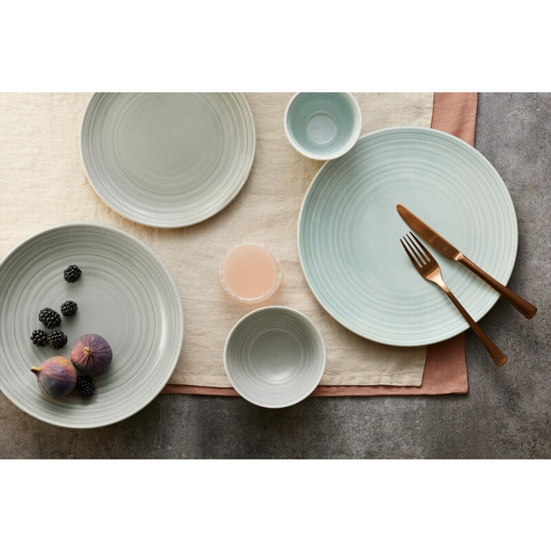 Flat Coupe Plate 10.2" dia. Country House  Sea by Bauscher