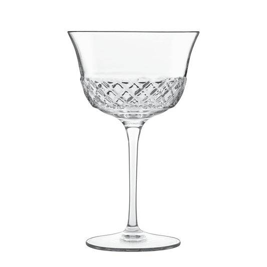 Fizz 3.7" x 3.7" x 5.4" 8.8 oz Roma 1960 by Luigi Bormioli