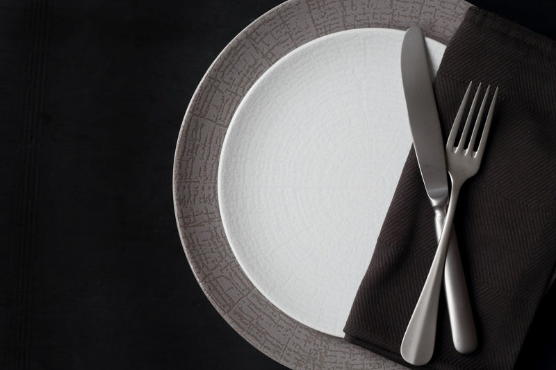 Table Knife 9.4" Baguette Pearl by Hepp