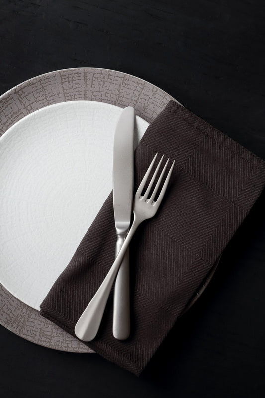 Dessert Spoon 7.5" Baguette Pearl by Hepp