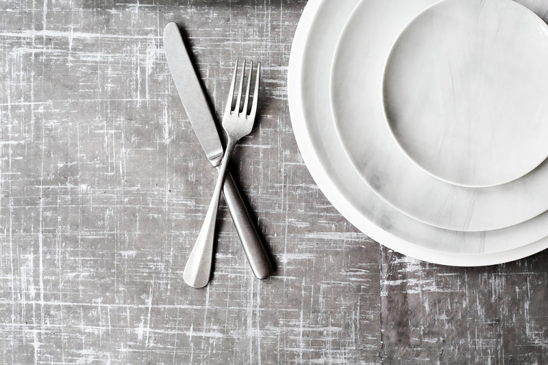 Dessert Fork 7.2" Baguette Stonewash by Hepp