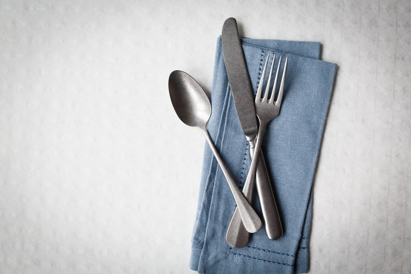Dessert Fork 7.2" Baguette Stonewash by Hepp