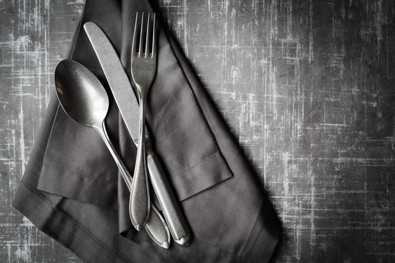 Dessert Fork 7.1" Diamond Stonewash by Hepp