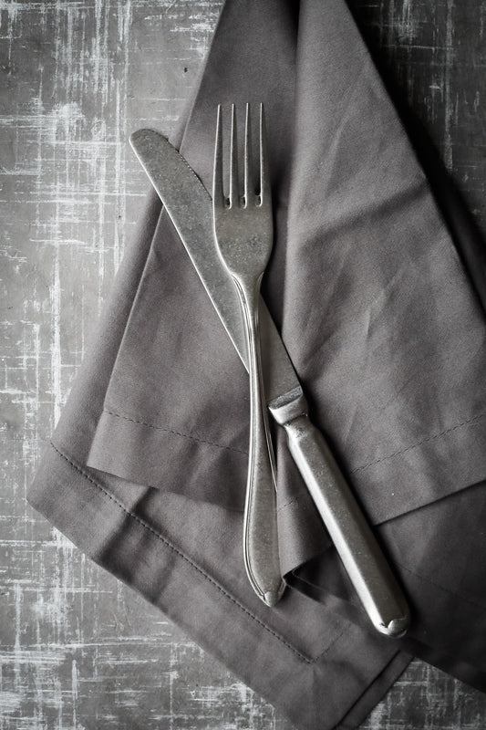 Dessert Fork 7.1" Diamond Stonewash by Hepp