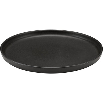 Black Flat Plate 11" dia., Elements by Playground