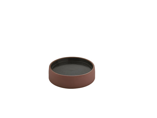 Brown/Black Flat Plate/Deep Plate 6.3" dia. 2In1 by Playground