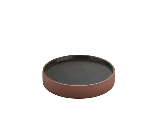 Brown/Black Flat Plate/Deep Plate 9.4" dia. 2In1 by Playground
