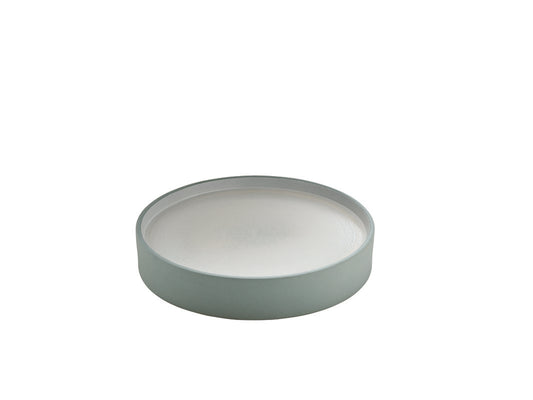 Grey/White Flat Plate/Deep Plate 9.4" dia. 2In1 by Playground