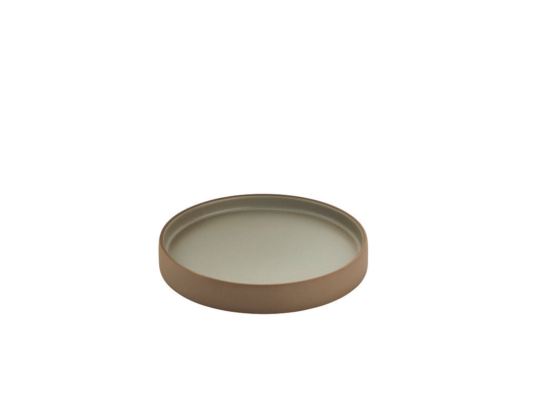 Beige/Grey Flat Plate/ Half Deep Plate 8.3