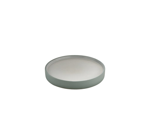 Grey/White Flat Plate/ Half Deep Plate 8.3" dia. 2In1 by Playground
