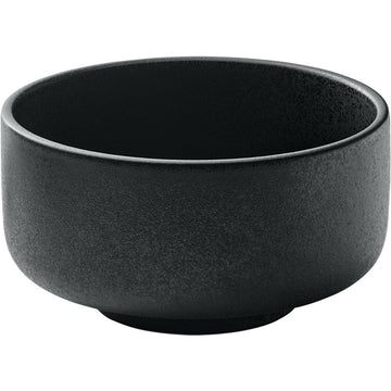 Black Round Bowl 5.9" dia. 29.6 oz Nara by Playground