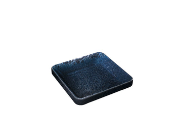 Black Flat Suqare Bowl 3.5" x 3.5" Nara by Playground