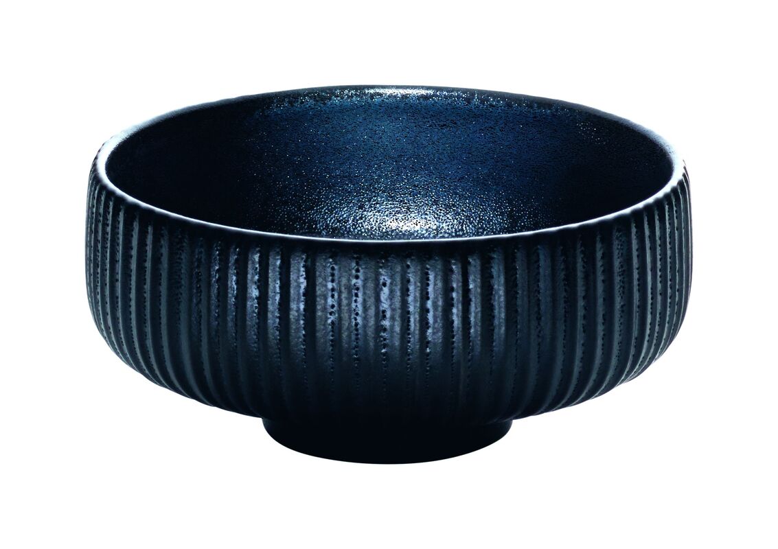 Black Dip Dish 3.1" dia. Nara by Playground