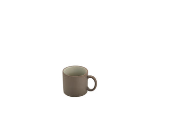 Beige/Grey Mug with Handle 3" dia. 6.8 oz 2In1 by Playground