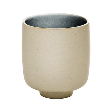 Grey Mug 3.1" dia. 10.7 oz Nara by Playground