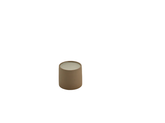 Beige/Grey Plateau/Mug without Handle 3" dia. 6.8 oz 2In1 by Playground