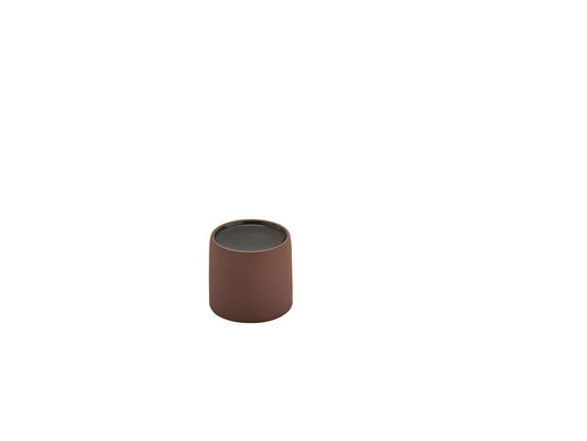 Brown/Black Plateau/Mug without Handle 3" dia. 6.8 oz 2In1 by Playground