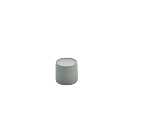 Grey/White Plateau/Mug without Handle 3" dia. 6.8 oz 2In1 by Playground