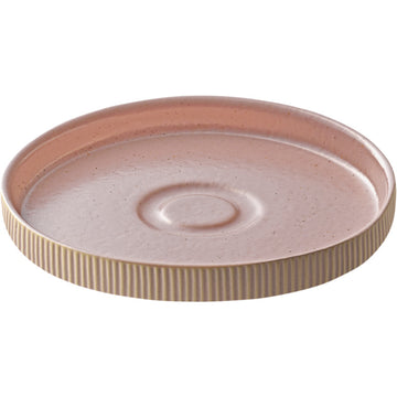 Rosé Saucer with Relief 5.9" dia. Nara by Playground