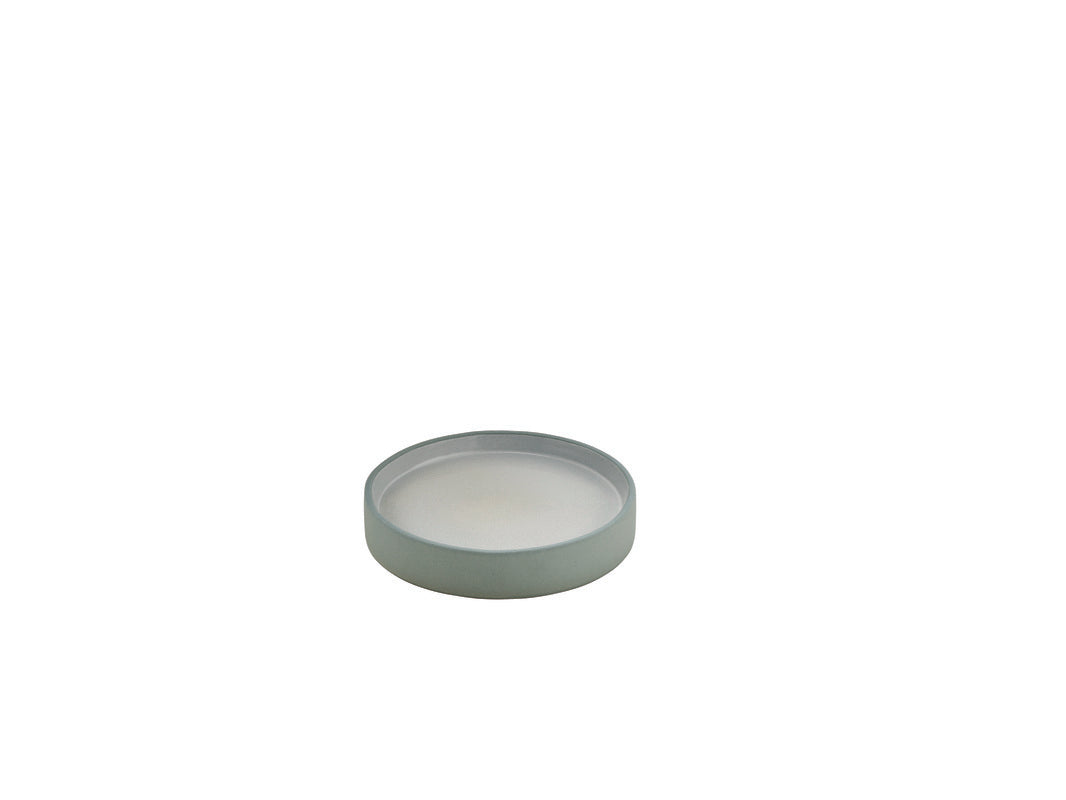 Grey/White Plate/Espresso Saucer 5.5" dia. 2In1 by Playground