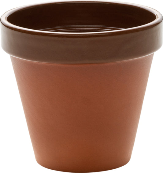 Terracotta Mini Pot 2.6" dia. Terracotta by Playground