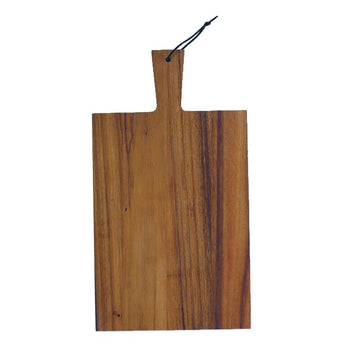 Rectangular Serving Board with 3 Recess 13.8" x 9.8" Acacia by Playground