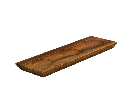 Rectangular Sushi Board 12.6" x 4.3" Acacia by Playground