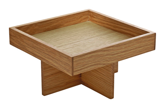 Menage Square 7.1" x 7.1" x 3.1" Oak by Playground