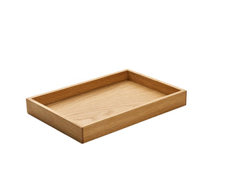 Menage Rectangular 11.4" x 7.5" Oak by Playground