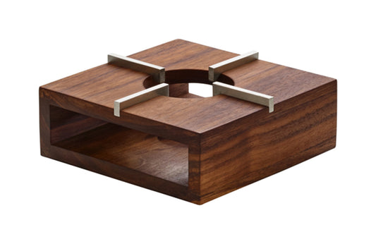 Teapot Warmer 5.5" x 5.5" Walnut by Playground